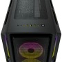 Corsair iCUE 5000T RGB Tempered Glass Mid-Tower Smart Case - Nero