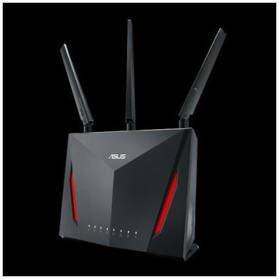 ASUS RT-AC86U router wireless Gigabit Ethernet Dual-band (2.4 GHz/5 GHz) 4G Nero