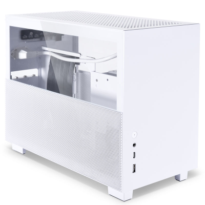 Lian Li Q58W3 Case Mini-ITX, PCIE 4.0 Edition - Bianco