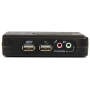 StarTech.com Switch KVM a 2 porte VGA USB con audio e cavi - Commutatore VGA USB a doppia porta