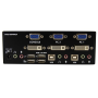 StarTech.com Switch KVM doppio monitor VGA DVI 2 porte USB con audio e hub USB 2.0