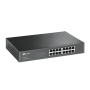 TP-Link TL-SG1016D Non gestito Gigabit Ethernet (10/100/1000) Nero
