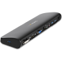StarTech.com Docking station Universale USB 3.0 per laptop VGA DVI HDMI - Dual-Monitor con Ethernet audio