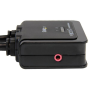StarTech.com Switch KVM cavo HDMI USB 2 porte con audio e switch remoto – Alimentazione USB