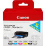Canon Cartuccia d'inchiostro Multipack PGI-550 PGBK / CLI-551 BK/C/M/Y/GY