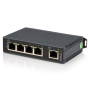 StarTech.com Switch di rete Commutatore Industriale Ethernet a 5 porte - Guida DIN / Montabile a parete