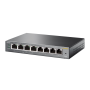 TP-Link TL-SG108PE Gestito L2 Gigabit Ethernet (10/100/1000) Supporto Power over Ethernet (PoE) Nero