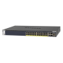 NETGEAR M4300-28G-PoE+ Gestito L2/L3/L4 10G Ethernet (100/1000/10000) Supporto Power over Ethernet (PoE) 1U Nero