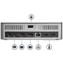 StarTech.com Docking Station USB-C per portatili con bay da 2,5" - Power Delivery 60W e MST - 4K