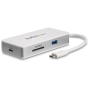 StarTech.com Adattatore Multiporta USB-C - Lettore SD ( UHS-II) - Power Delivery 100W - HDMI 4K - Gbe - 1x USB 3.0