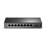 TP-Link TL-SF1008P Non gestito Fast Ethernet (10/100) Supporto Power over Ethernet (PoE) Nero
