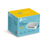 TP-Link TL-SF1005D V15 switch di rete Gestito Fast Ethernet (10/100) Bianco