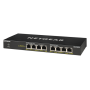 NETGEAR GS308PP Non gestito Gigabit Ethernet (10/100/1000) Supporto Power over Ethernet (PoE) Nero