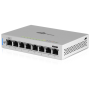 Ubiquiti UniFi US-8 Gestito L2 Gigabit Ethernet (10/100/1000) Supporto Power over Ethernet (PoE) Grigio