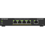 NETGEAR 5-Port Gigabit Ethernet High-Power PoE+ Plus Switch (GS305EPP) Gestito L2/L3 Gigabit Ethernet (10/100/1000) Supporto Pow