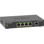 NETGEAR 5-Port Gigabit Ethernet High-Power PoE+ Plus Switch (GS305EPP) Gestito L2/L3 Gigabit Ethernet (10/100/1000) Supporto Pow