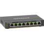 NETGEAR 8-Port Gigabit Ethernet PoE+ Plus Switch (GS308EP) Gestito L2/L3 Gigabit Ethernet (10/100/1000) Supporto Power over Ethe