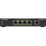 NETGEAR 5-Port Gigabit Ethernet PoE+ Plus Switch (GS305EP) Gestito L2/L3 Gigabit Ethernet (10/100/1000) Supporto Power over Ethe