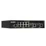 QNAP QSW-M2108R-2C switch di rete Gestito L2 2.5G Ethernet (100/1000/2500) Supporto Power over Ethernet (PoE) Nero