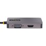 StarTech.com Adattattore USB C a HDMI DVI o VGA, Adattatore video multiporta fino a 4K 60Hz, Compatibile con Thunderbolt 3 e 4, 