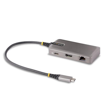 StarTech.com Adattatore Multiporta USB-C - Docking Station USB Type C HDMI 4K 60Hz - Hub a 2 Porte USB 3.0 - PD 100W Pass-Trough