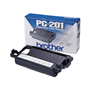 Brother PC-201 ricambio per fax Cartuccia fax + nastro 420 pagine Nero 1 pz