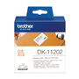 Brother DK-11202 nastro per etichettatrice Nero su bianco